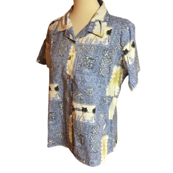 NWT VTG Y2K Hulu dancer island shirt - Picture 1 of 9